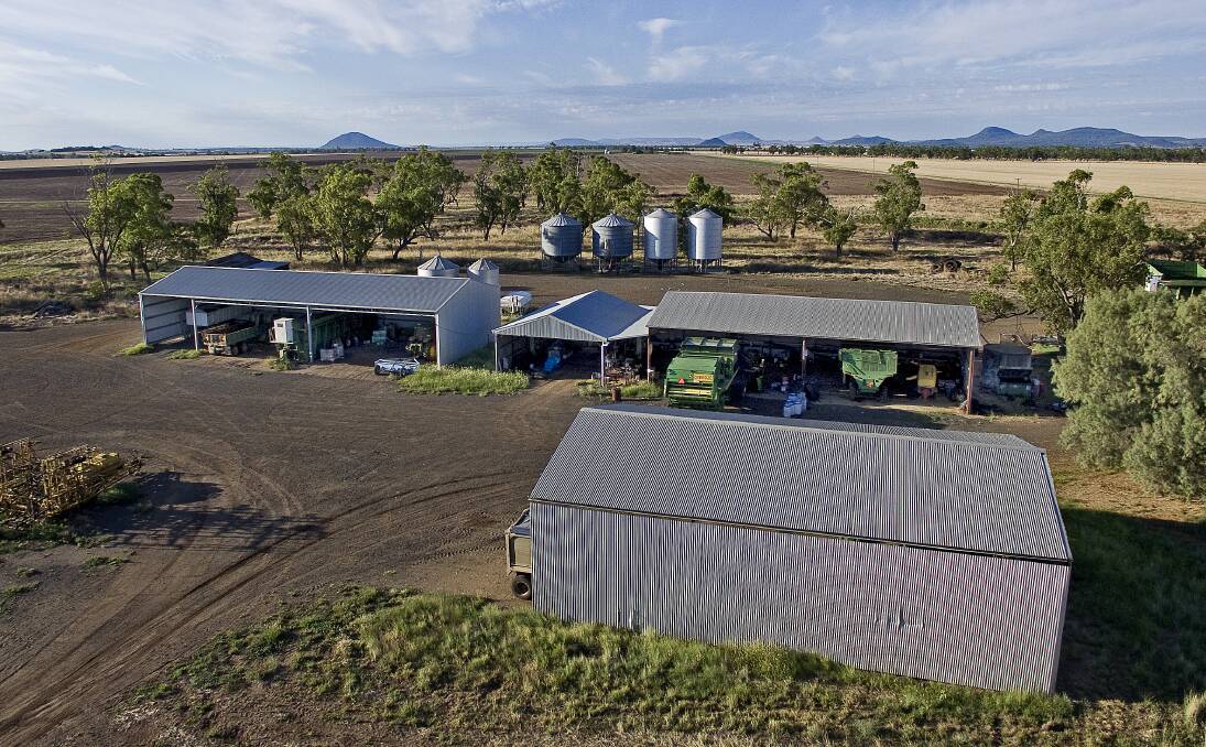 Working improvements are substantial and include several large steel machinery sheds, workshops, storage sheds, a shearing shed, cattle yards and 1780 tonnes of grain storage (sheds and silos). 