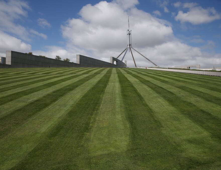 The proposed fence to surround Parliament House demonstrates how removed our leaders have become from reality, says John Carter. Photo by Andrew Meares.