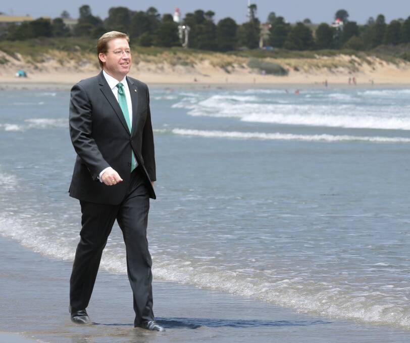 Troy Grant sets his sights on North Coast electorates to bolster his party's future prospects: Digitally altered image.