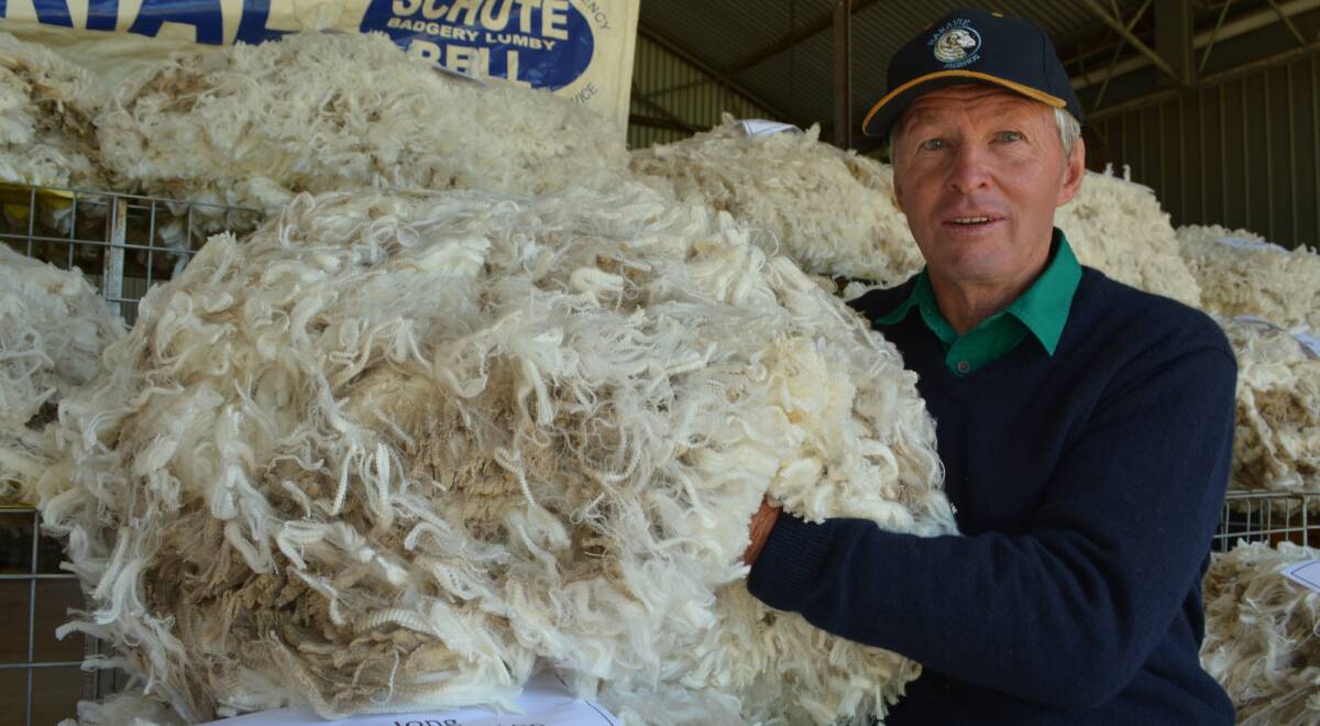 Colin Sharpless, Manildra, is proud his team sits at the top of the ANFD Merino Wether Comparison trial nine-month shearing tally. 