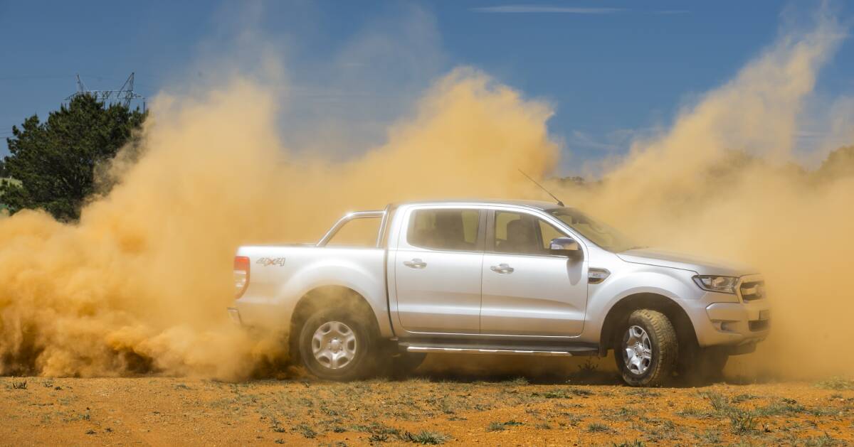 Ford’s Ranger in action. Photo by Mark Bean