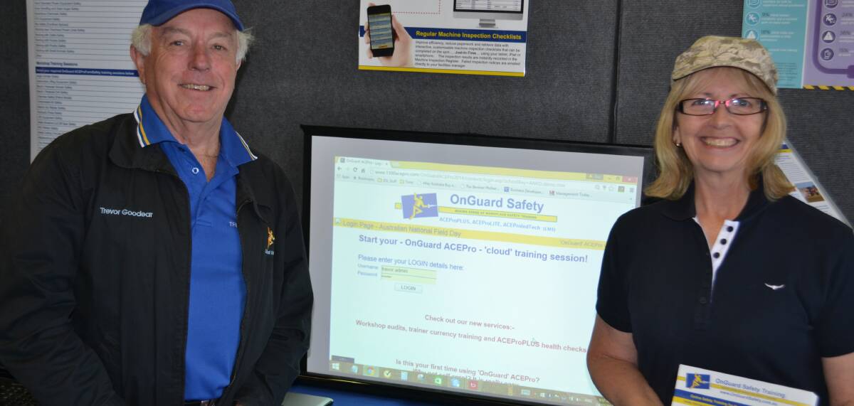 SAFETY FIRST: NSW/ACT agents for OnGuard Safety Training, Trevor and Jill Goodear, Wamberal.