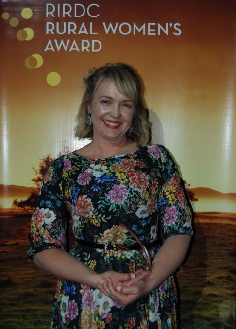 2016 Australian and NSW Rural Woman of the Year, Sophie Hansen.