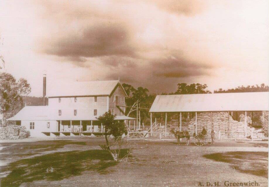 The Manildra mill in the early days. The mill and businesses have come a long way since then.