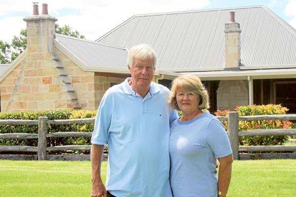 Deanna and Tony Saunders bought historic Bomera homestead in 2000 and since then have poured time and money into lovingly restoring what has become their home.