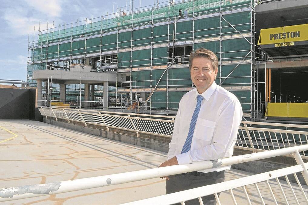 The $220 million redevelopment of Tamworth Hospital was one of Kevin Anderson’s major election commitments.