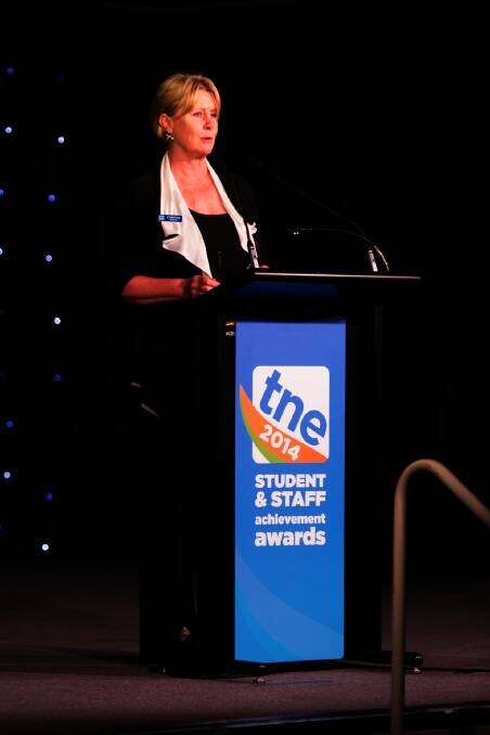 Relieving institute director of New England TAFE, Cynthia Williams.