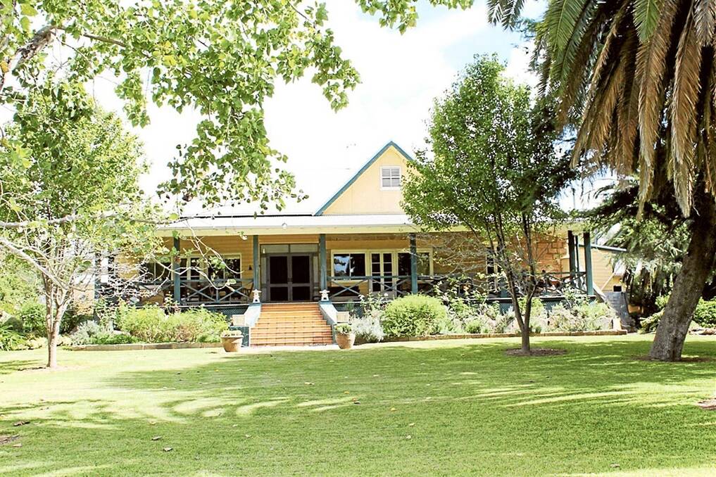 Now a spacious country home of seven bedrooms, the “Cullingral” homestead incorporates the original 1839 Blaxland dwelling, built with convict labour from sandstone quarried on the property.