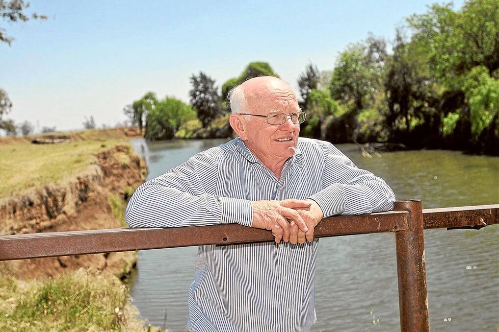 Peel Valley Water Users’ Assocation president Ildu Monticone, “Medica Park”, Dungowan, says more needs to be done to lower the unfair water prices for Peel Valley irrigators. Photo: <i>The Northern Daily Leader</i>