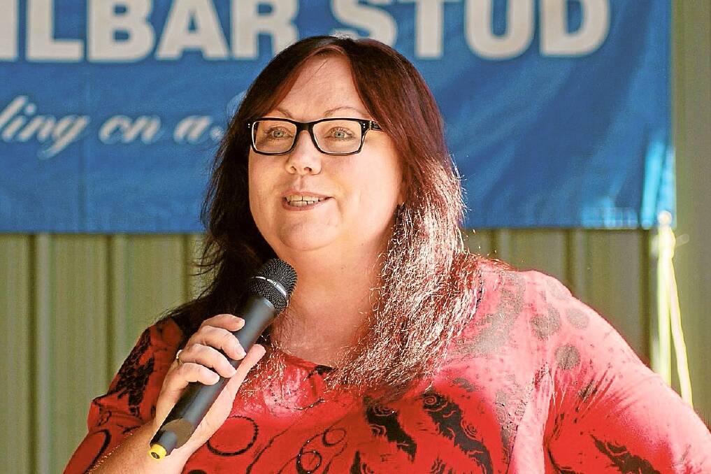 Alison Fairleigh, who was a guest speaker earlier this month at the Yulgilbar Station field day, Baryulgil, says people should seek help before they hit rock bottom.