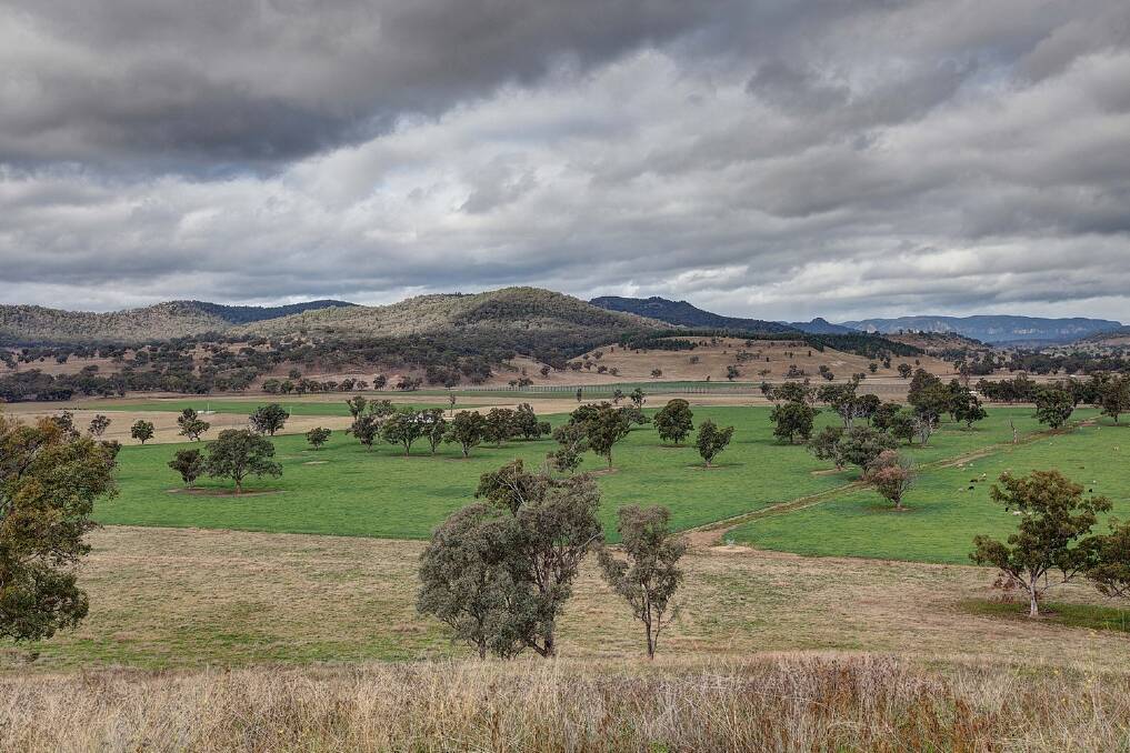 The Bylong Valley property, “Wingarra”, offers 910 hectares of land including some areas for pasture cropping.
