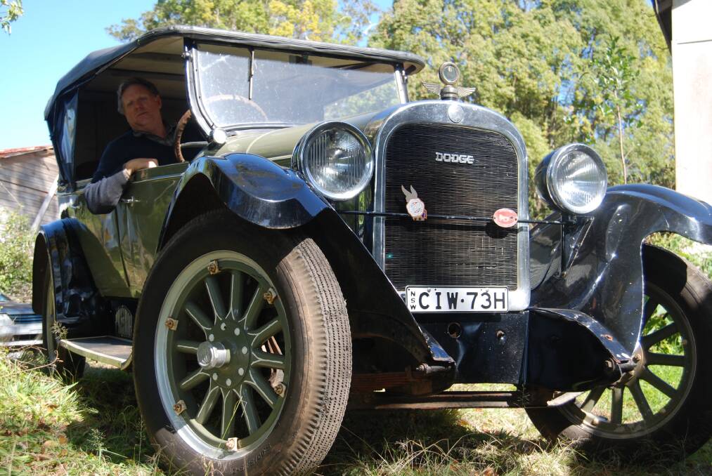 The 1927 Dodge owned by Alan Keys, Federal on the North Coast.