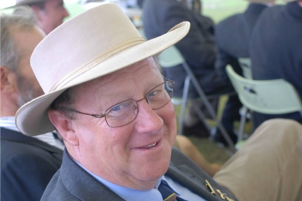 Patrick Keast, pictured at the Sydney Royal Show in 2008, will be farewelled in Junee on Friday. 