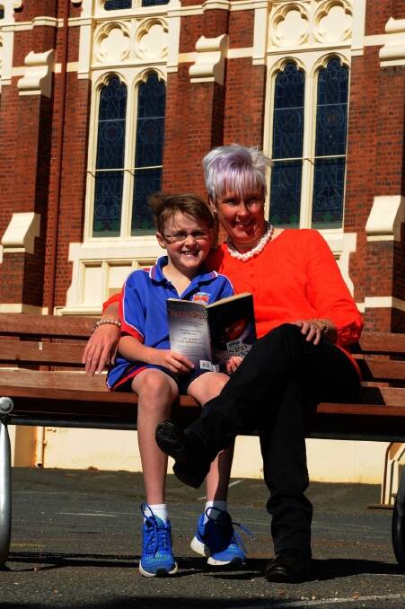 Janet Murphy, Temora, and daughter Milly, 9 at St Anne's Central School, Temora, where Milly is a student.