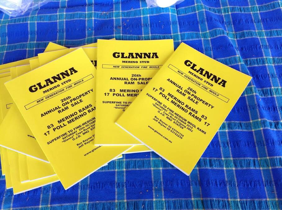 Glanna rams topped at $2800, averaged $1273.