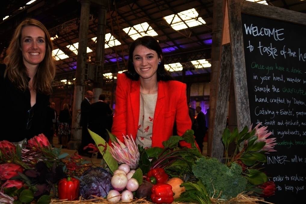 Founders of the Youth Food Movement Joanna Baker and Alexandra Iljadica at the Rabobank F20 Summit.