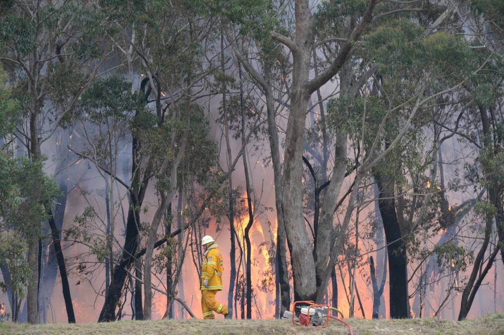 The Rural Fire Service has warned of very high fire danger over the weekend