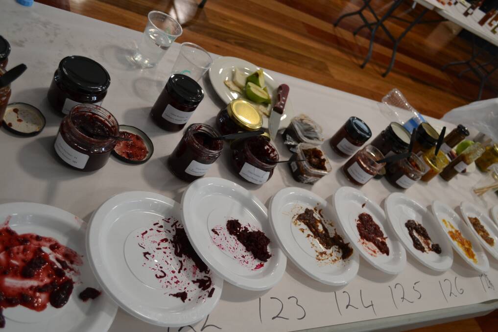 Judging at the Sydney Royal Fine Food Show.