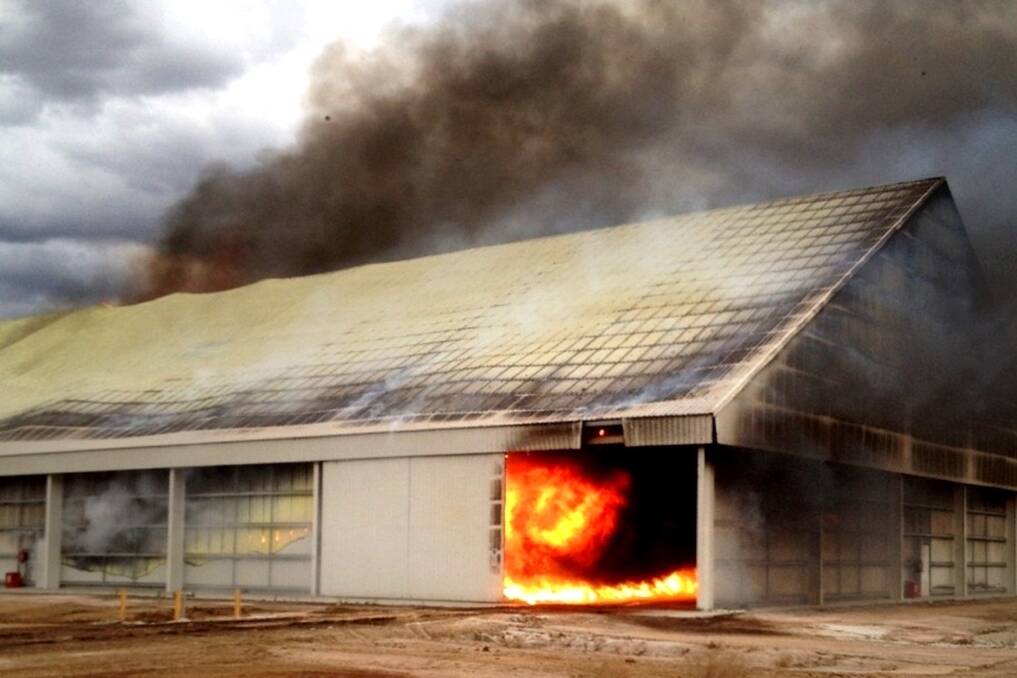 A seed shed fire at Southern Cotton's Whitton gin has been contained.