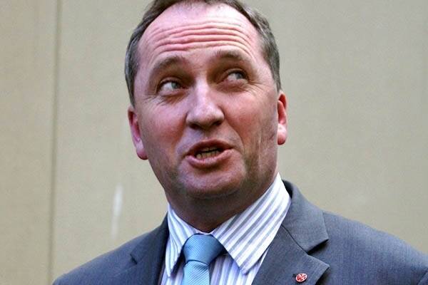 Agriculture Minister Barnaby Joyce is fond of a colourful phrase.