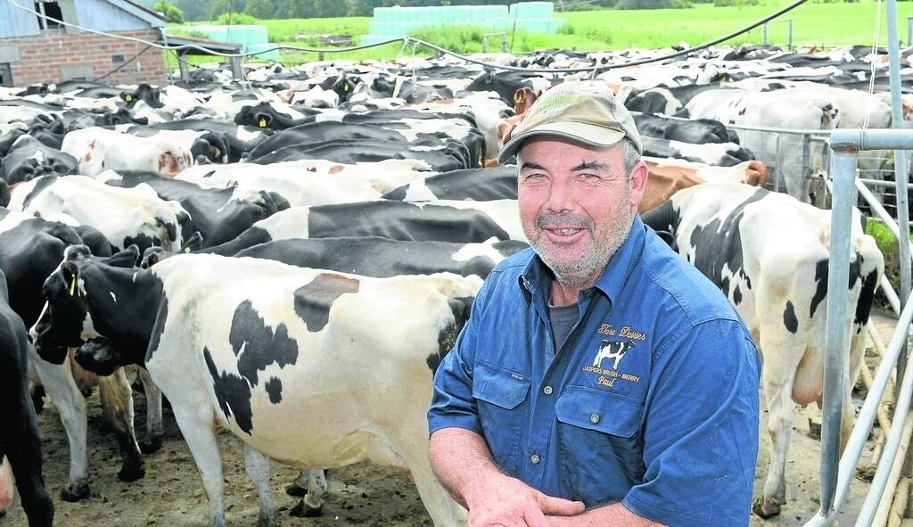 Berry Co-op chairman and dairy farmer Paul Timbs,  "Tara Dairies", Jaspers Brush.