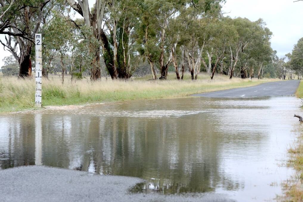 Flooding closes country roads