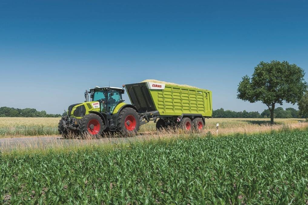Claas launched a new silage transport wagon, the Cargos 700 at the Agritechnica trade fair.