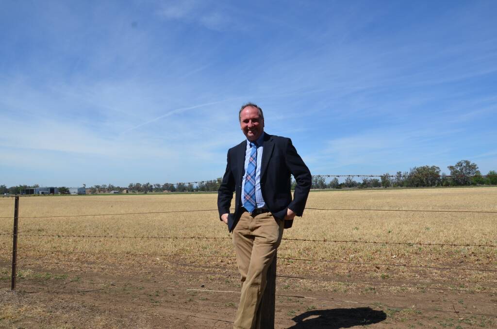  Agriculture and Water Resources Minister Barnaby Joyce 