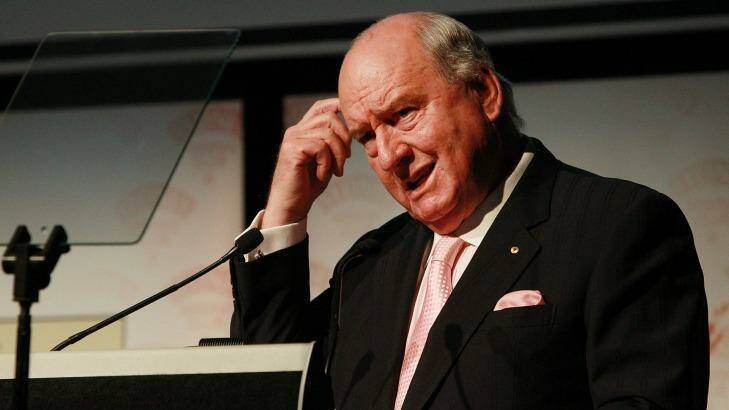 Alan Jones is angry at Scott Morrison's foreign land ownership register. Photo: Lisa Maree Williams