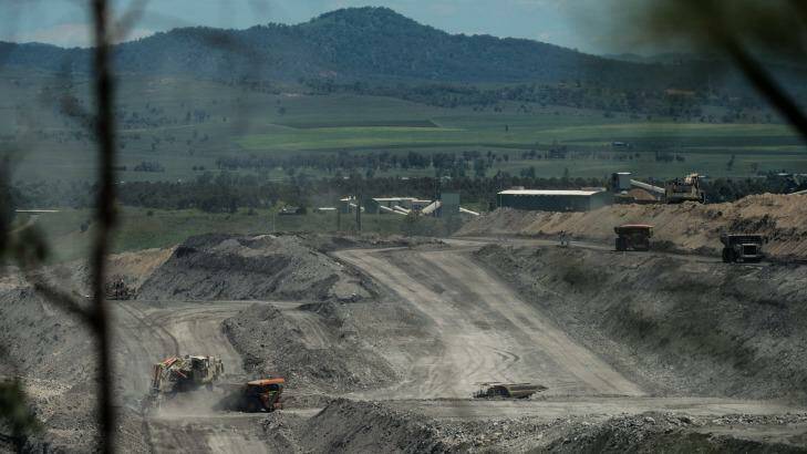 BHP Billiton's Mount Arthur open-cut coal mines near Muswellbrook. Photo: Wolter Peeters