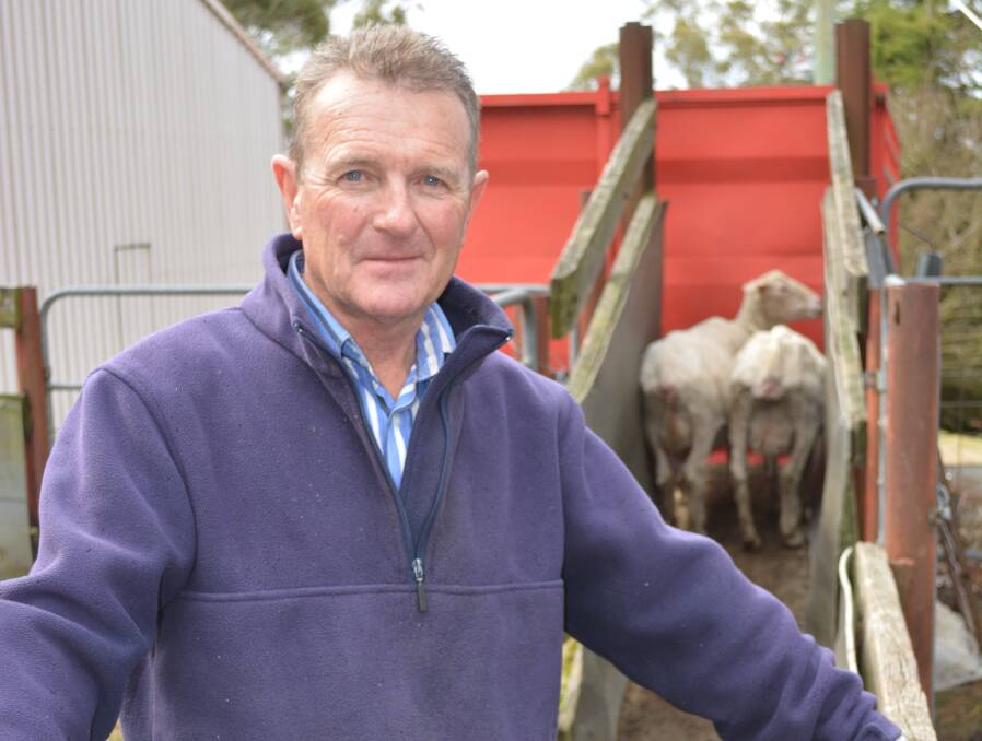 Huge rainfall and wet ground caused some trouble this month for Matt Ryan, "Kilcooly", Sodwalls, who was cut off from a mob of Merino ewes by a flooded river. He finally was able to reach the ewes and truck them to drier areas.