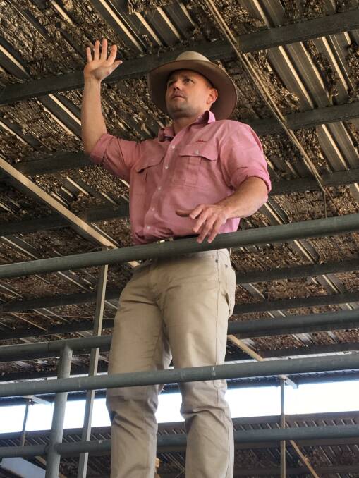 HELPING HOPEFULS: Elders Mudgee branch manager Jason Pearce is helping young auctioneers to prepare for the state showdown.