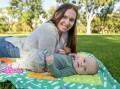 Savannah Pollard, Dubbo, with her five-month-old son Darcy. Picture by Belinda Soole
