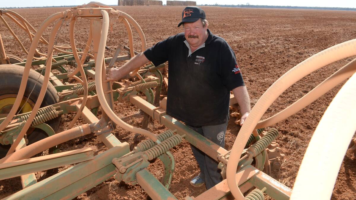 David Harrison, "Nullawarra", Cobar, has found working sections of his land regularly has enormous benefits and in good years Victorian dairy farmers benefit from his harvest.