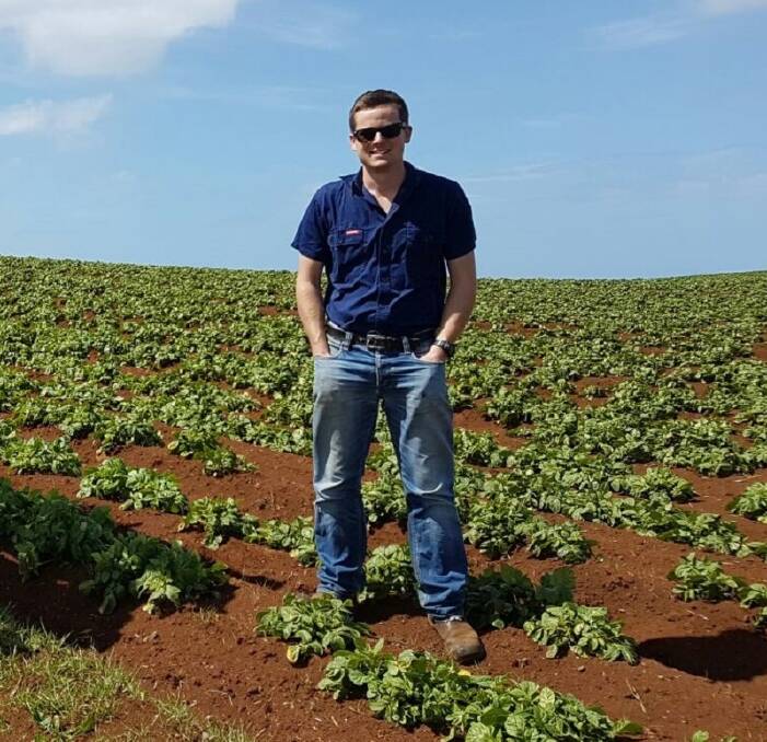 SUGAR ALTERNATIVE: North-West Tasmanian farmer Robert Arvier will investigate sugar beet as an alternative to sugar cane as part of his 2017 Nuffield scholarship.