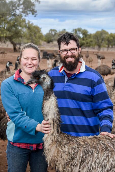 The Hartes are passionate about the emu industry and keeping an Austrlaian product on shelves. 