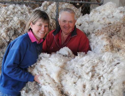Sandy and Sally Smith have placed their fine wool growing property Allendale on the market.
