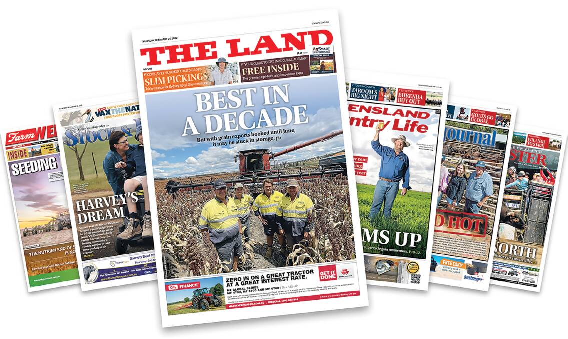 ALL ACCESS: Readers can take up the subscription offer via theland.com.au or by contacting our digital customer service team on 1300 090 805 or via email on subscriptionsupport@austcommunitymedia.com.au