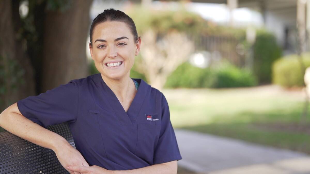 Gilgandra nurse Stacey Denny was announced as New to Practice Nurse of the Year award at the NSW Nursing and Midwifery Awards. Picture supplied