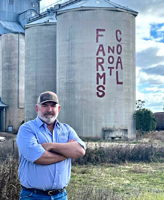 NEW FARM: Regional manager of Faulkner Farming, Matthew Tonkin. Photo: Logan Campbell
