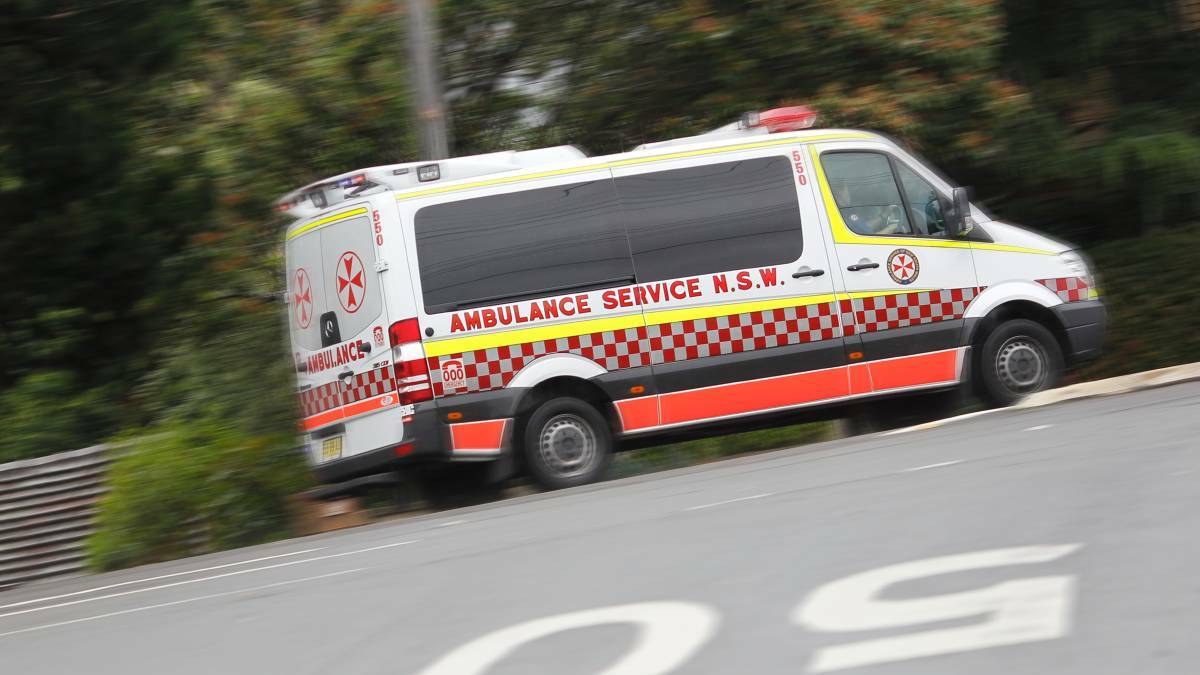 Emergency services rushed to the scene of the truck crash on the Oxley Highway near Gingers Creek. File picture