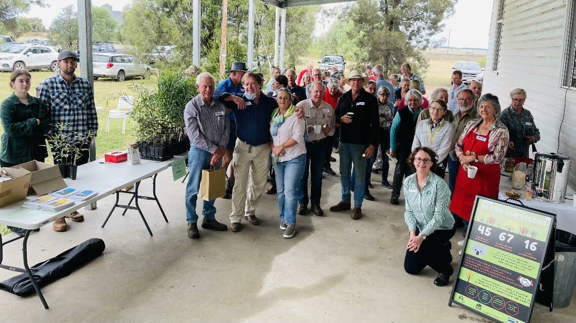 PROTECT: The 'Koalas on Farms' event drew 47 local landholders and community members to the Emerald Hill Hall. Photo: Supplied