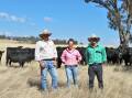 James, Julia, and Dan Jackson, Pine Hill Pastoral, Molong, with some of their PTIC heifers.