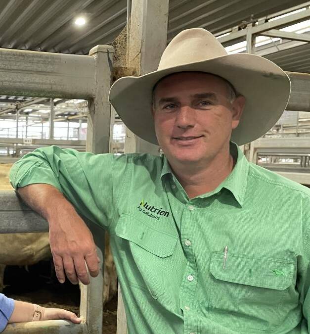 After four generations of stud Hereford breeding, Peter Godbolt, South East stud stock manager, Nutrien, was destined for a career in the seed stock industry. Photo: Karen Bailey