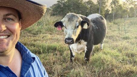 Travis Parry was recently shocked to learn that his cattle had been falsely advertised for sale online under a false alias. Photo: Travis Parry