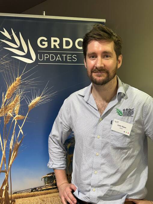 Liam Ryan, Grains Research and Development Corporation, said artificial intelligence could play a key role in aiding agronomic decisions. Photo supplied by GRDC. 