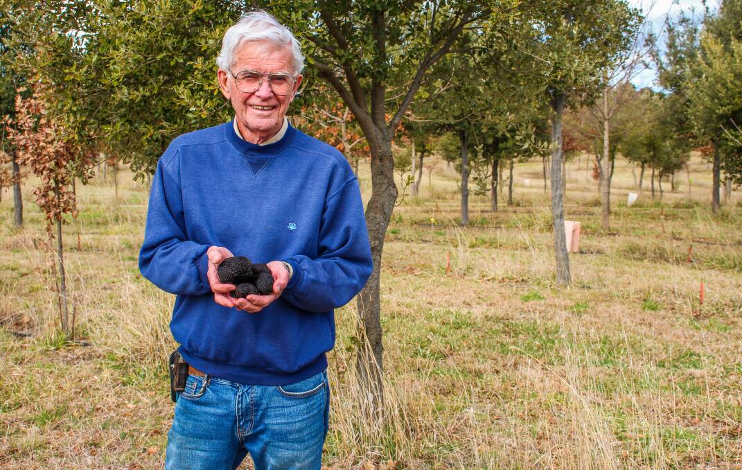 Wayne Haslam, Blue Frog Truffle, Sutton, has had his worst season yet with the weather conditions affecting yields.