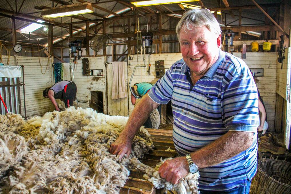 Shearing contractor Peter O'Brien, is retiring after decades in the industry. Picture by Alexandra Bernard