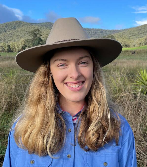 Riverina Local Land Services scholarship winner Katharine Charles hopes to inspire other young people from a non-farming background to enter the agriculture industry.