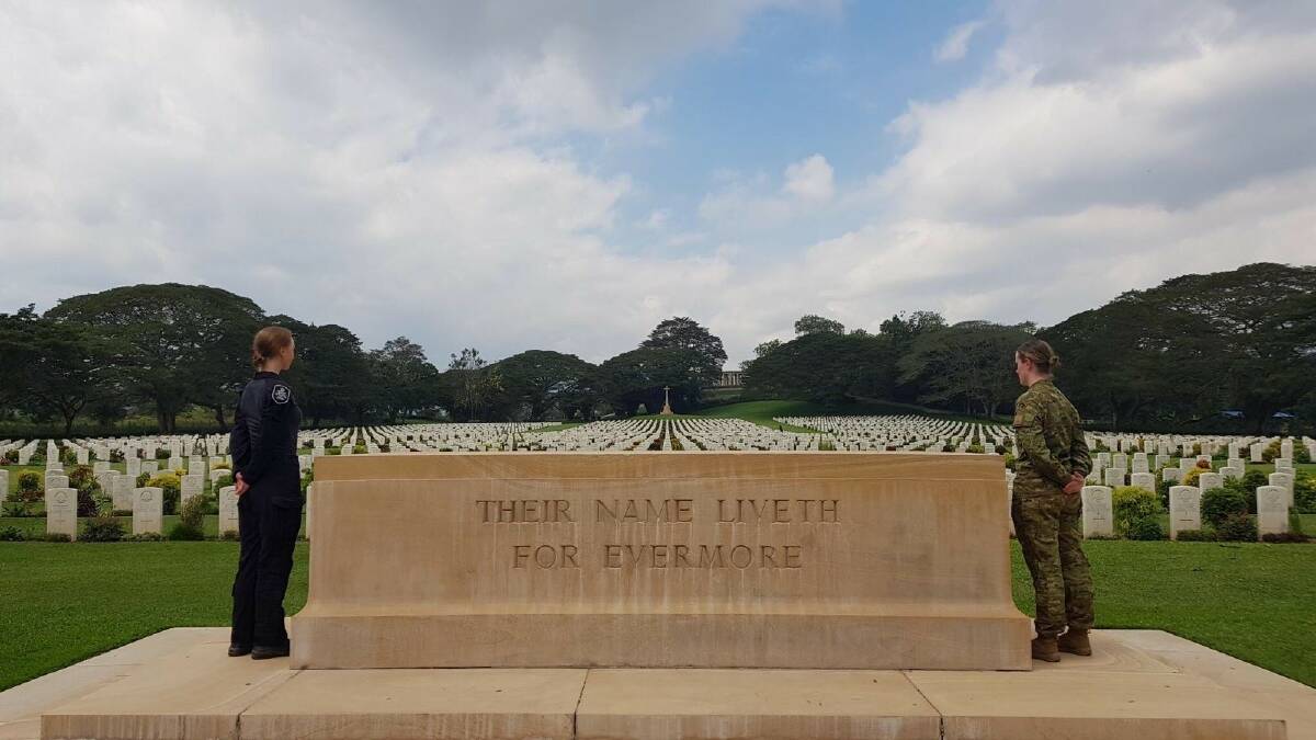Bomana War Cemetery in Port Moresby. Picture via AFP